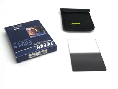 Tiffen 4x5.65" Neutral Density ND 0.9 graduated hard edge vertical HE VE filter - Image 1 of 3