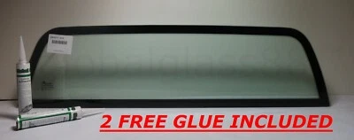 Fits 2004-2012 GMC Canyon Stationary Rear Back Glass Window No Heat Non Tinted — 第 1/3 张图片