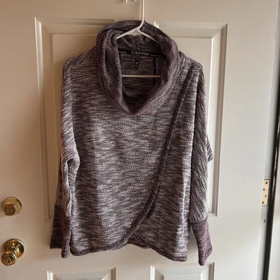 Cárdigan suéter para mujer Calvin Klein talla mediana baya envolvente abierto como Foto 1 de 4