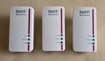 3x AVM FRITZ!Powerline 1260 WLAN Adapter ⚡️KOSTENLOSER VERSAND⚡️ - Bild 1 von 3