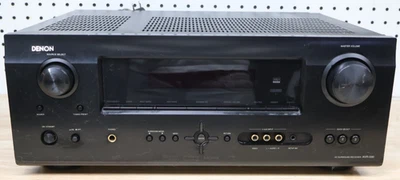 Denon AVR-590 - 5.1 Ch HDMI Home Theater Surround Sound Receiver Stereo TESTED - Image 1 of 4