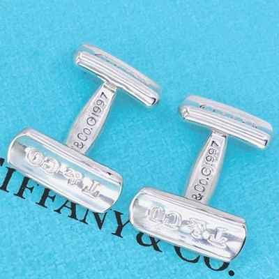 Gemelli Tiffany & Co. Tiffany 1837 in argento sterling 925 - Immagine 1 di 4