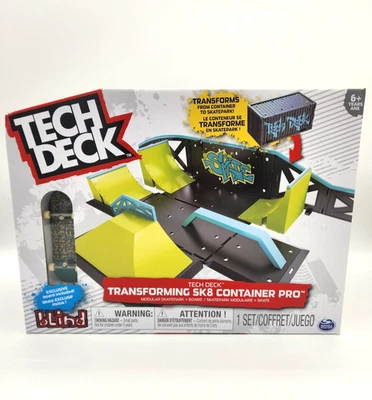 TECH DECK Transforming SK8 Container Pro Modular Skatepark NEW - Image 1 of 4