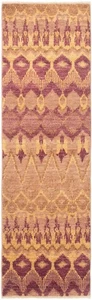 2'5" x 8'1" Vintage Hand-knotted Runner Rug Traditional Oriental Wool Carpet - Picture 1 of 9