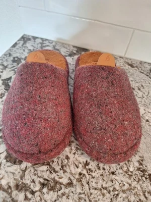 Zapatillas mula Allbirds Wool Dwellers naranja rosa acolchado lana merino W6.5 Foto 1 de 4