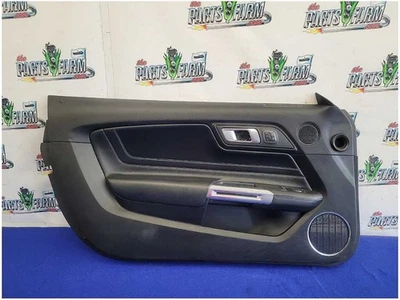 2015-2023 Ford Mustang GT S550 Driver Front Door Panel Card White Stitch 2780 - Image 1 of 4