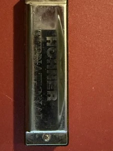 Hohner Traveller Music Harmonica Silver Beginners Or Advanced Bob Dylan - Picture 1 of 2