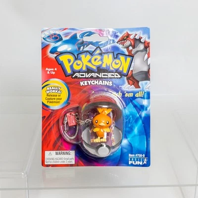 Basic Fun - 2004 Pokemon Advanced Pokeball Keychain Series 9 - TORCHIC *NM* - Image 1 of 2