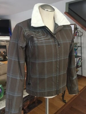 Chaqueta ligera Mountain Hardware para mujer, totalmente forrada, piel sintética, talla XS - LINDA Foto 1 de 4