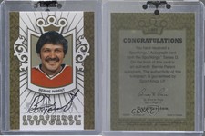2010 Sportkings Series D Auto Gold Bernie Parent #A-BP2 Auto HOF