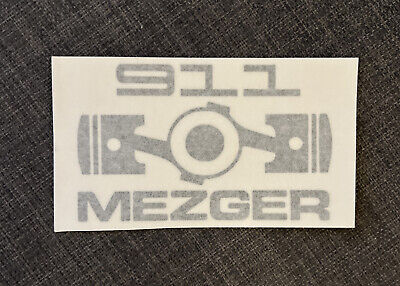 911 Mezger Porsche Cup Sticker 996 997  GT2 Turbo GT3 RS Spyder Classic Carrera • 4€