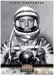 2012 Panini Americana Heroes & Legends #110 Scott Carpenter - FREE SHIPPING! - Picture 1 of 2