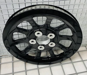 Harley 2018 -23 FAT BOY, 42200135 FLSL 66T Pulley BLACK Sprocket OEM EXCHANGE - Picture 1 of 8