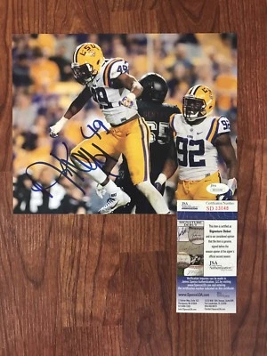 ARDEN KEY LSU Tigers SIGNED RARE 8 X 10 PHOTO JSA SD33048 - Image 1 of 4