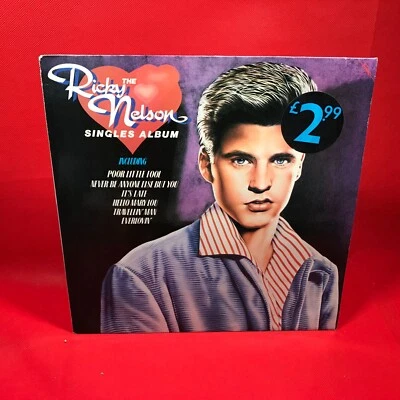 Ricky Nelson Singles Album 1979 UK vinyl LP Poor Little Fool Rick best of - Image 1 of 4