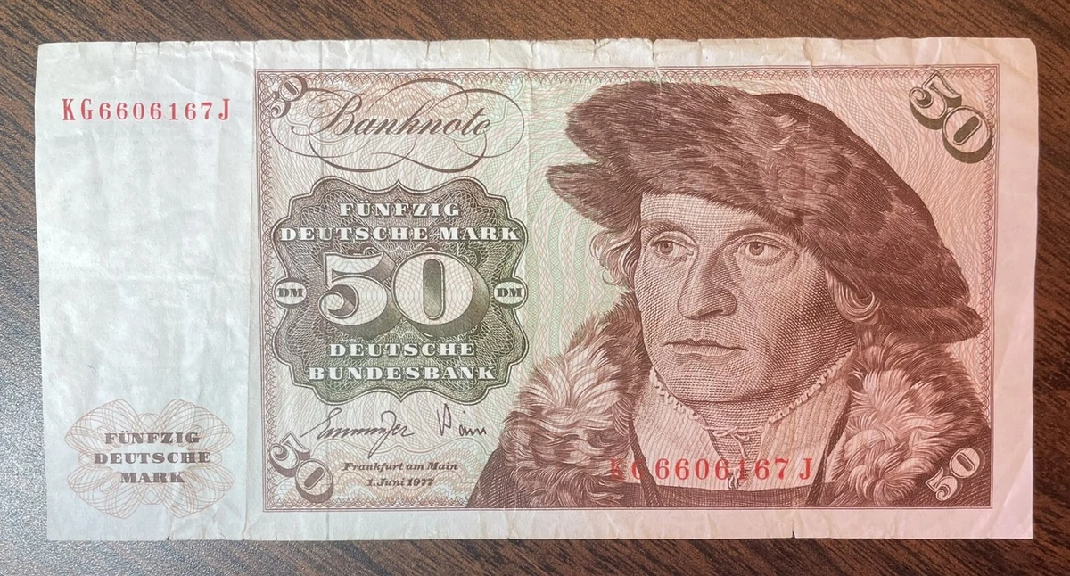 1977 Banknote German Paper Money for sale | eBay