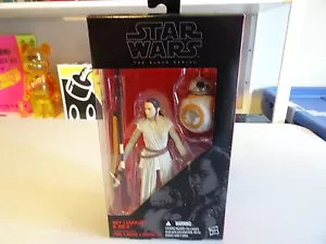 NEW RARE W42 STAR WARS THE BLACK SERIES #2 REY JAKKU AND BB-8 - Picture 1 of 3