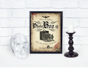 Letrero de fiesta ""Photo BOO-th"" de Halloween - Imagen 1 de 2
