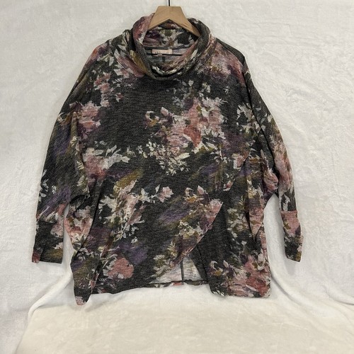 VETEMENTS Philosophy Republic Abbigliamento Donna Multicolore Pullover Floreale Felpa con Cappuccio Taglia XL