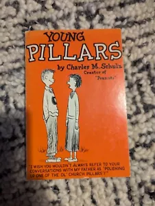 Young Pillars By Charles M. Schulz 1958 First Edition PB Warner Peanuts Cartoon - Picture 1 of 3
