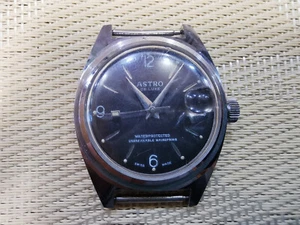 Vintage SWISS MADE MEN WATCH ASTRO DE LUXE - Picture 1 of 6