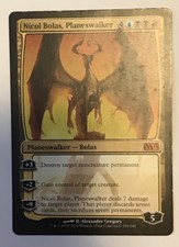 NICOL BOLAS, PLANESWALKER 2013 Core Set M13 Magic MTG LP