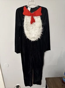 Elope Dr. Seuss Cat In The Hat Costume Adult XS Halloween With Hat And Gloves - Picture 1 of 7