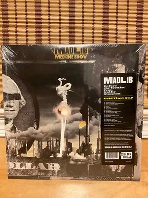 Madlib Medicine Show No 1  2Lp Gold Vinyl RSD BLACK FRIDAY - Image 1 of 2