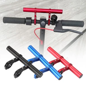 20cm Bicycle Handlebar Extension Mount Bike Bracket Extender Holder Handle Bar - Picture 1 of 10