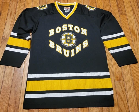 Vintage Boston Bruins Hockey Jersey #6 Thornton Youth Size XL 18 SHIPS FAST Cover