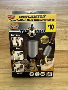 Tap Pro Bottle Adapter Instantly Turn Bottled Beer Into Draft Beer New Sealed - Picture 1 of 5