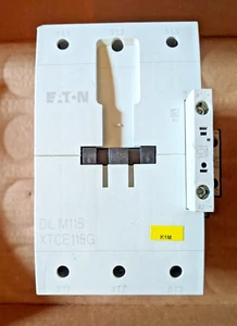 EATON MOELLER DILM115 XTCE115G 24V COIL CONTACTOR W/AUXILLARY CONTACTS - Picture 1 of 3
