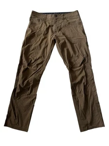 Kuhl Born In The Mountain Pants Vintage Patinadye Brown Men’s Size 36x33 GUC - Picture 1 of 16