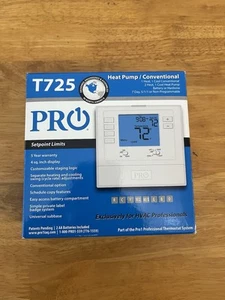 Bomba de Calor Pro1 T725 / Termostato Digital Convencional 7 Días 5/1/1 Totalmente Nuevo - Imagen 1 de 2