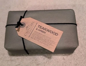 CASTELBEL Teakwood Amber Triple Milled Limited Edition Soap Bar For Men  - Picture 1 of 1