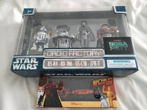 Star Wars Droid Factory Book Of Boba Fett + May the 4th Key 2025 Disney Store - Imagen 1 de 4