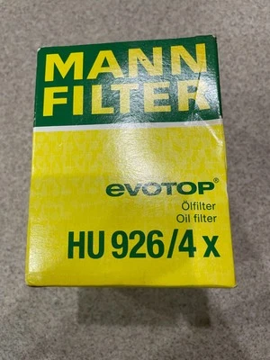 Filtro de aceite premium BMW E36 1992-1999 - FILTRO MANN - EVOTOP HU926/4X Foto 1 de 2