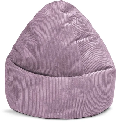 Sitting Point Sitzsack Shara XXL Cord in lila - Bild 1 von 4