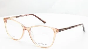 Liz Claiborne L676 733 Peach Cat Eye Womens Eyeglasses 53mm - Picture 1 of 7