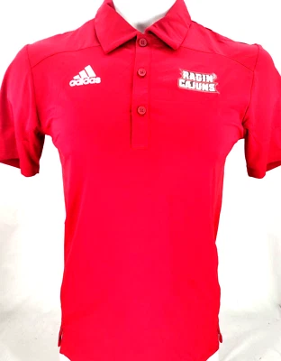 NEW Louisiana Ragin Cajuns Adidas Under The Lights SS Coaches Polo Shirt Men's S - Image 1 of 4