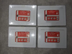 4x Proxinova Oberflächenpassform PVC Zugangsplatte 230x150mm weiß - Bild 1 von 2