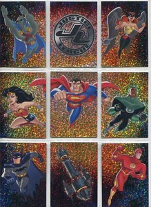 Justice League 2003 Complete Worlds Greatest Heroes Chase Card Set WGS1-9