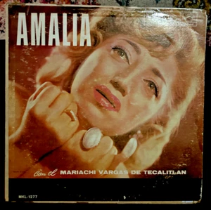 Amalia con el Mariachi Vargas de Tecalitlan "Amalia" Vinyl Record LP - Picture 1 of 4