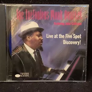 THELONIOUS MONK QUARTET feat. John Coltrane - Live At The Five Spot BLUE NOTE CD - Imagen 1 de 3