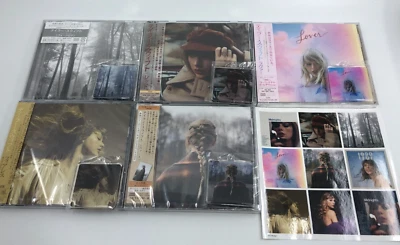 Taylor Swift: Red/Folklore/Lover/Evermore/Fearless Regular edition 5CD - Image 1 of 4