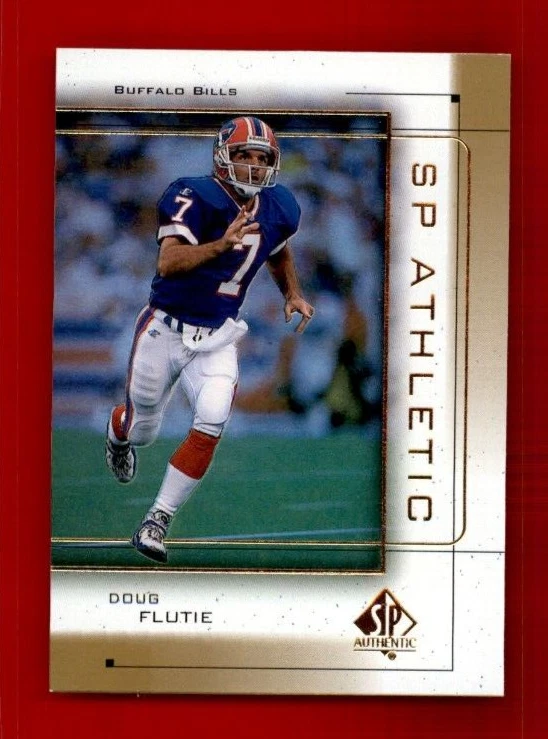1999 SP Authentic Athletic #A8 Doug Flutie. - Image 1 of 2