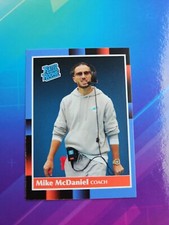 2023 Mike McDaniel Miami Dolphins Custom Card rc Rookie Card 