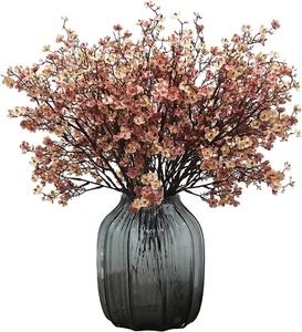 Babys Breath Silk Artificial Flowers Bulk 9Pcs for Farmhouse Fall Decor Fake Flo - Picture 1 of 12