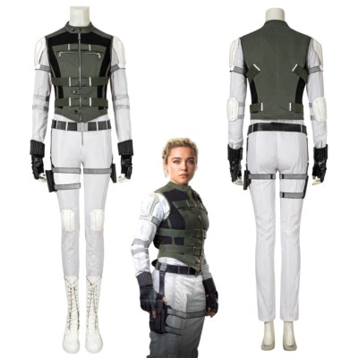 Disfraz de Viuda Negra Yelena Belova Cosplay Traje Mono Conjunto para Mujer Foto 1 de 4