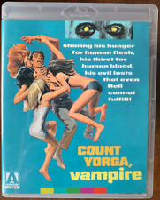 Count Yorga, Vampire Blu-ray 1970 Cult Horror Movie Arrow Video Td Ed w/ Booklet